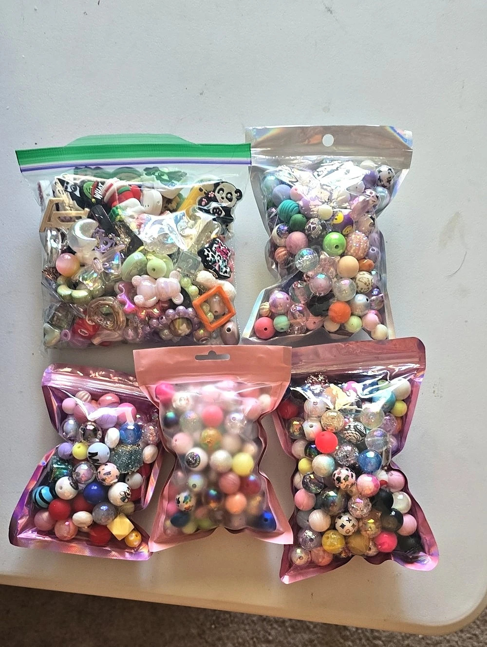 DIY Charm Bead Jewelry Assortment NWT